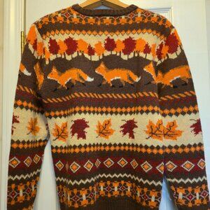 Kiel James Patrick Cozy Cabin Fox Sweater